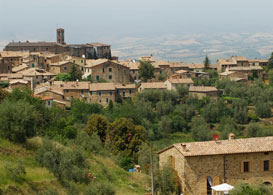 Montalcino, Toscane