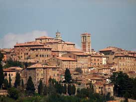 Montepulciano, Toscane