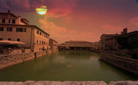 thermal water in Bagno vignone
