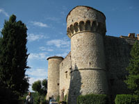 The castle of Meleto