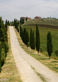 Crete Senesi in Toscana, Italia