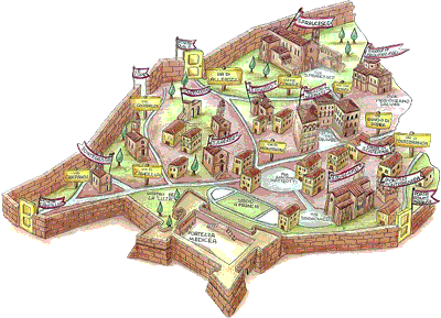 Siena y las contradas: el terzo de Camollia