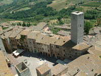 Sobre Siena: el pueblo de San Gimignano