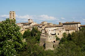 Colle Val d'Elsa, cerca de Siena, Toscana