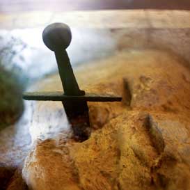 El espada en la piedra - San Galgano