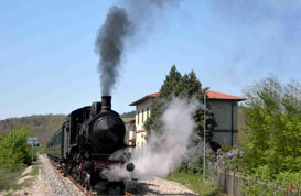 Treno natura en Valdorcia