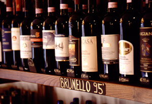 Los famosos Vinos de Siena